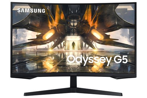 Samsung 32"  LS32AG550EUXEN - Ecran PC Samsung - Cybertek.fr - 0