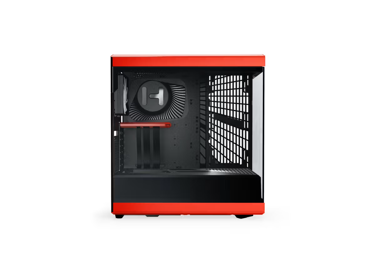 Hyte Y40 Rouge/Noir Rouge - Boîtier PC Hyte - Cybertek.fr - 4