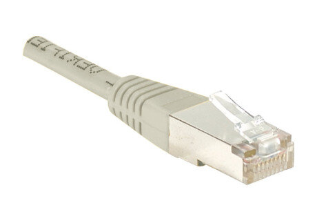 image produit  Cable RJ45 cat 6 F/UTP gris - 20 m Cybertek