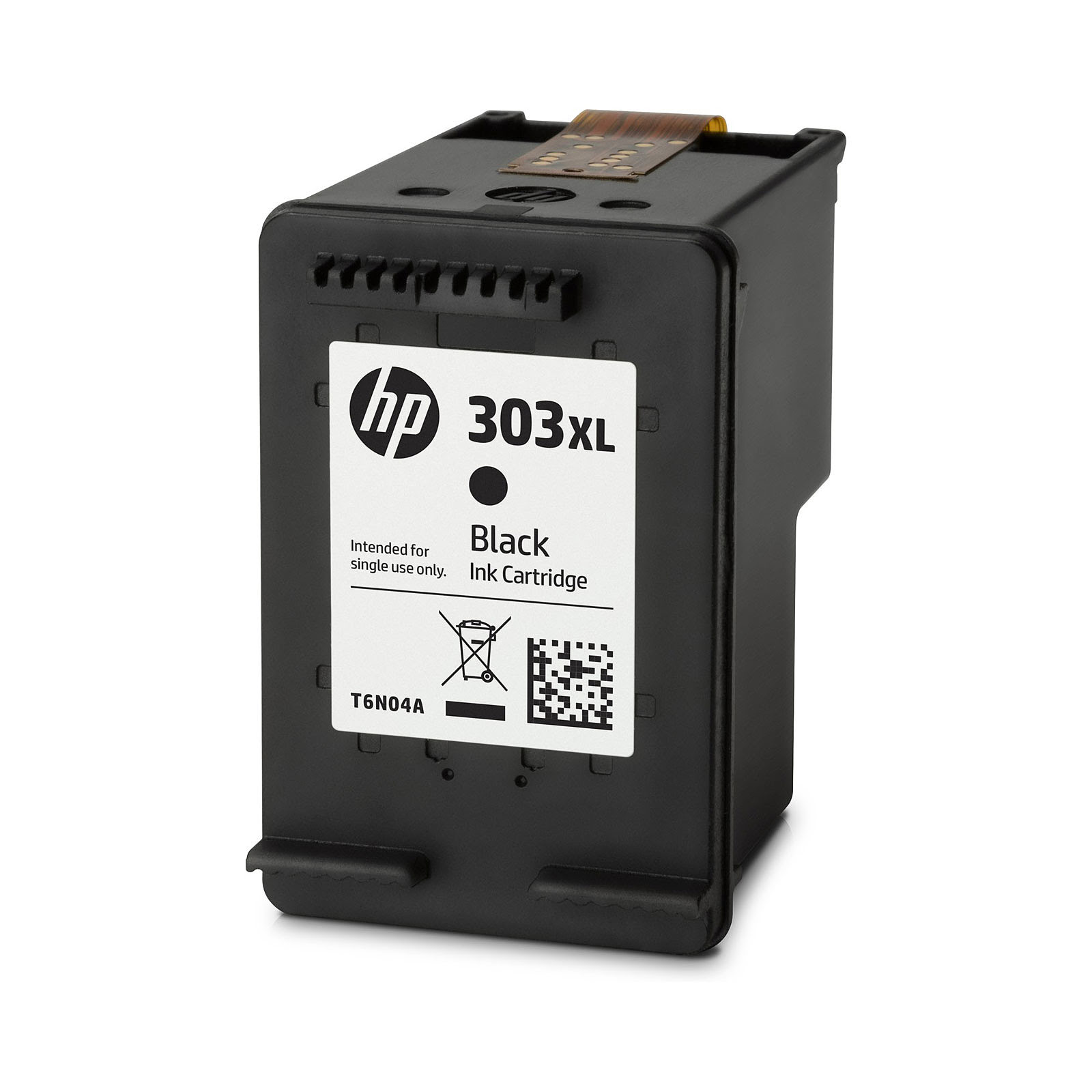 Cartouche Noire 303XL - T6N04AE pour imprimante Jet d'encre HP - 0