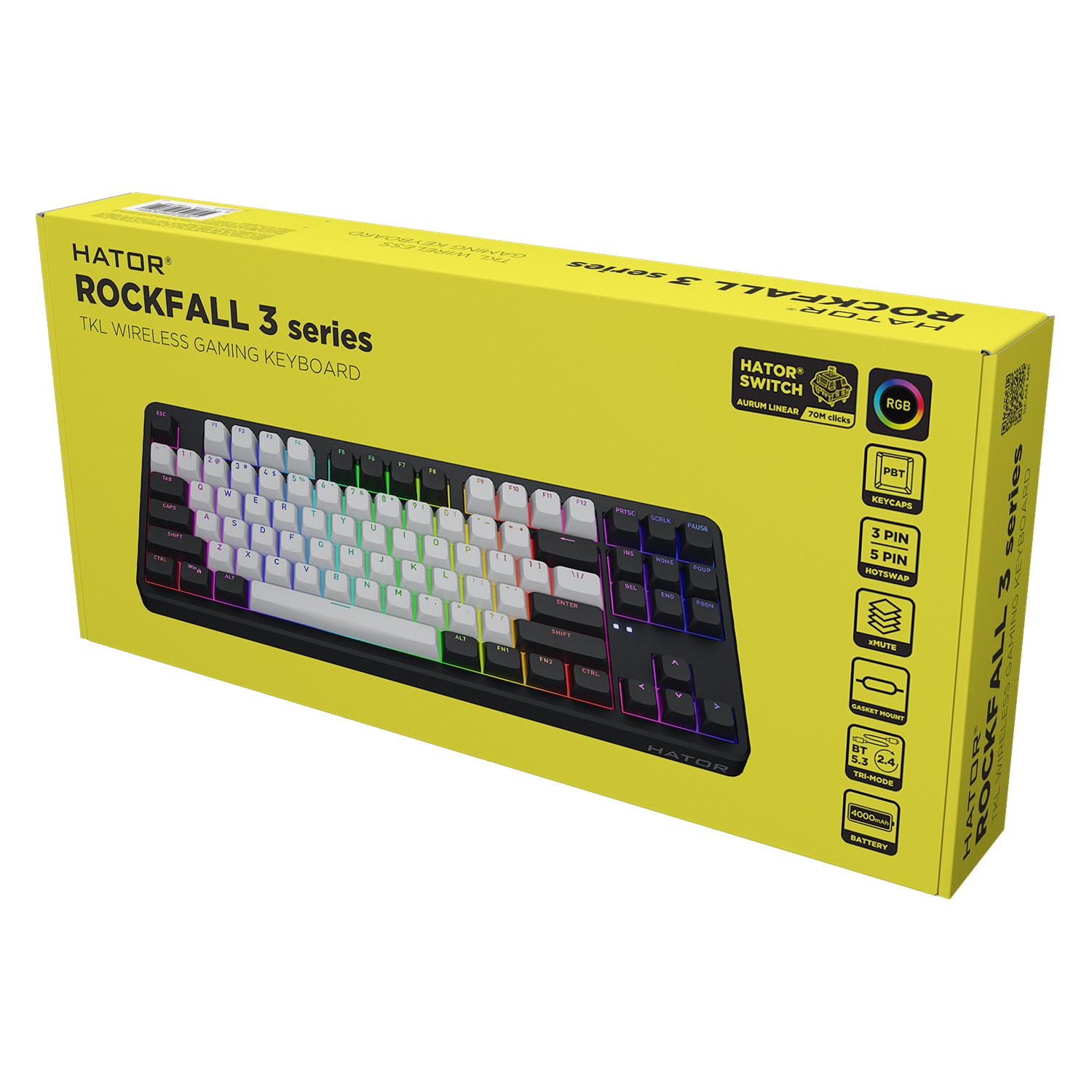 Hator Rockfall 3 TKL - Clavier PC Hator - Cybertek.fr - 5