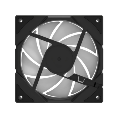 Deepcool R-EDF120-BKAPP86-G-1 + CG580 FAN HUB Noir - Ventilateur boîtier - 3