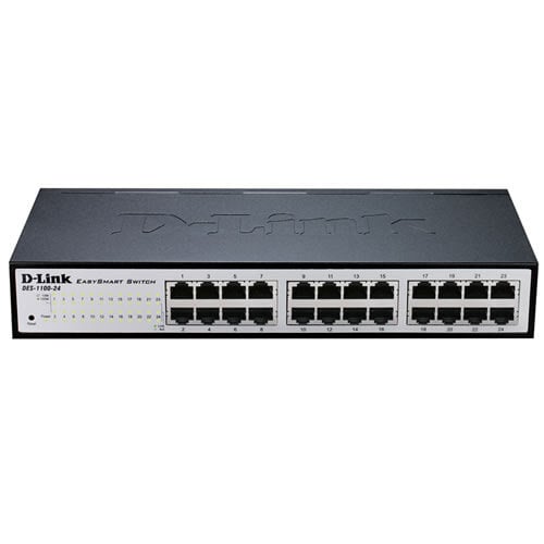 Switch D-Link 24 ports 10/100/1000Mbps DGS-1100-24 - Cybertek.fr - 0