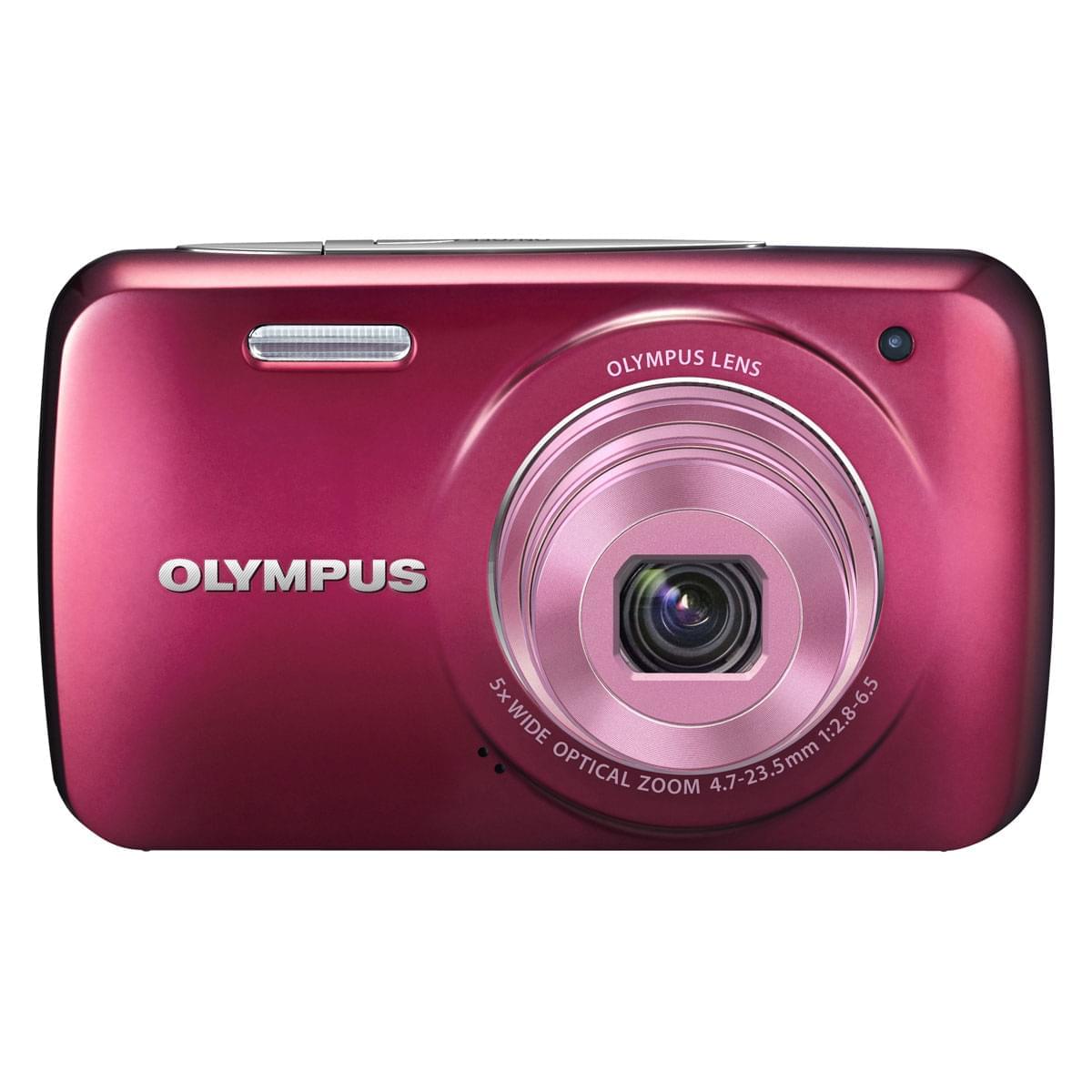 Olympus VH-210 Rouge - 14MP/5X/3"/SD (V108010RE000) - Achat / Vente Destockage sur Cybertek.fr - 0