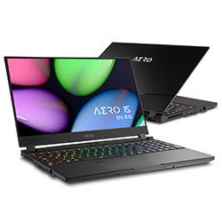 Gigabyte AERO 15 OLED NA - i7-9750/8Go/256Go/1650/15.64K