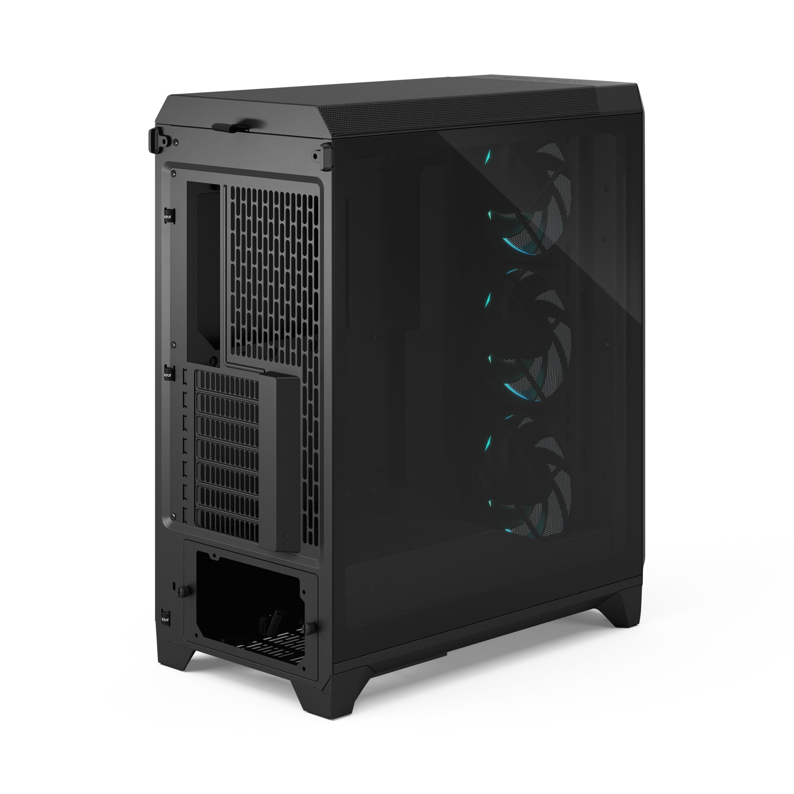 Fractal Design Meshify 3 RGB TG Light Tint Noir-MT/SsAlim/E-ATX Noir - Boîtier PC - 4