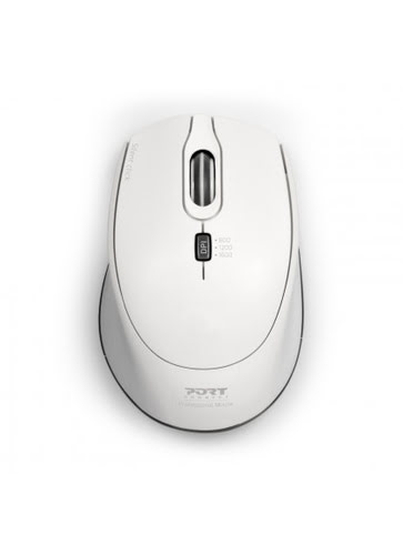 image produit Port Souris Office Pro Silent sans fil - Blanc Cybertek