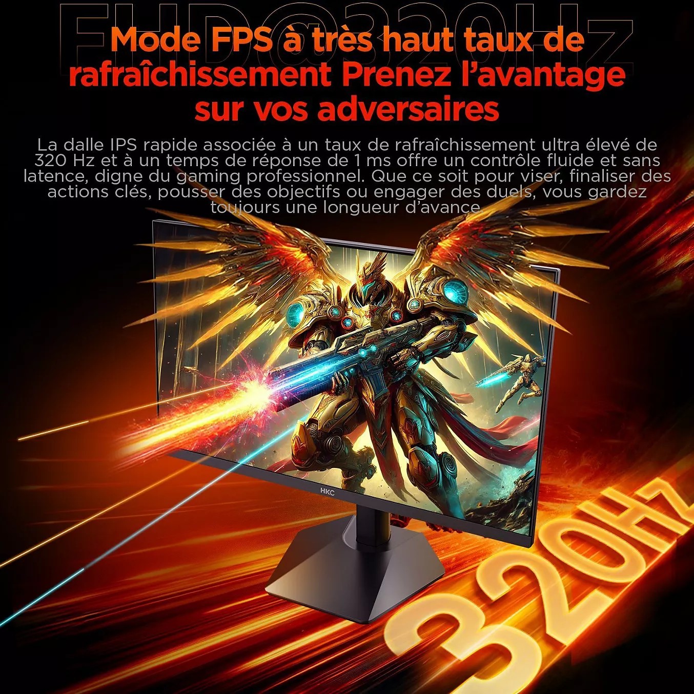 HKC 27 pouces  G27H7P - Ecran PC HKC - Cybertek.fr - 6