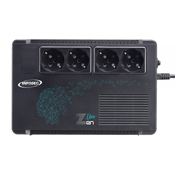 ZEN LIVE 650VA - 4 prises - Onduleur Infosec - Cybertek.fr - 3