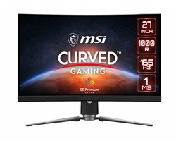 Ecran PC MSI MPG ARTYMIS 273CQR-QD - 27" CURVE WQHD 165Hz VA 1ms HDR Quantum Dot FreeSync Premium Cybertek