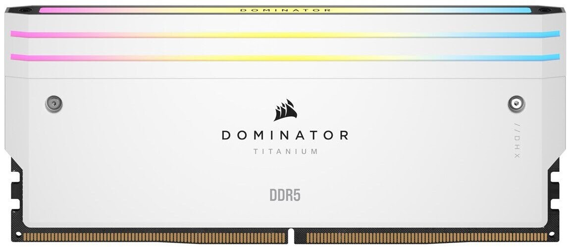 Corsair Dominator Titanium RGB 64Go (2x32Go) DDR5 6600MHz - Mémoire PC Corsair sur Cybertek.fr - 1