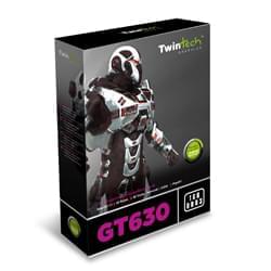 Carte Graphique Twintech 6200-AGP – 250 Mo – NVIDIA GeForce – DVI+TV – Sans Boîte