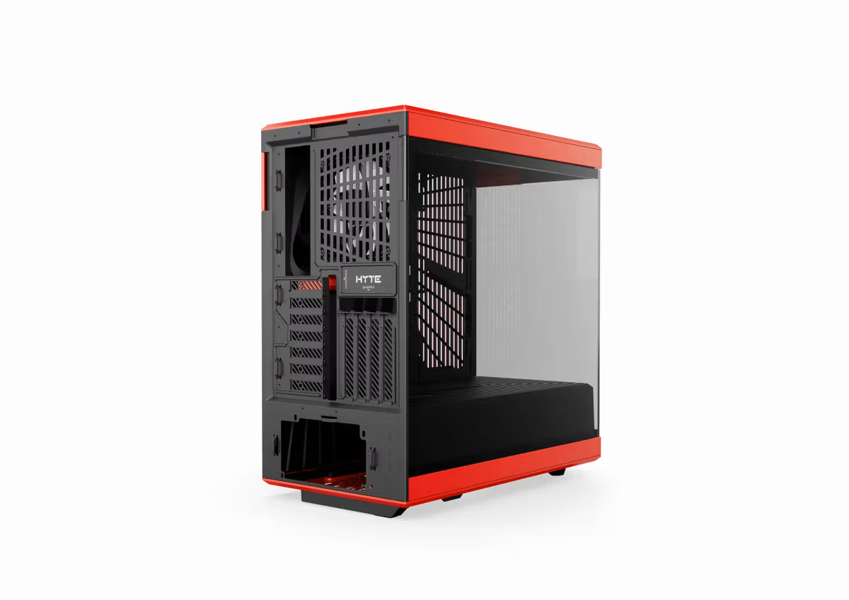 Hyte Y40 Rouge/Noir Rouge - Boîtier PC Hyte - Cybertek.fr - 1