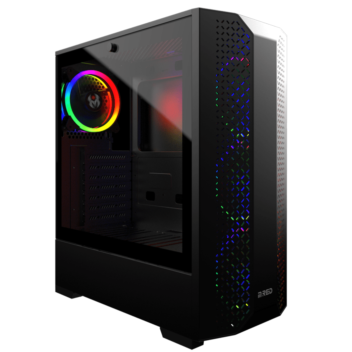 image produit M.RED Dream Eyes Noir - MT/Sans Alim/ATX-Seconde Vie-Parfait Etat Cybertek