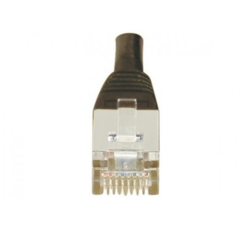 Cordon RJ45 CAT 6 F/UTP noir - 0,5 m - Connectique réseau - 1