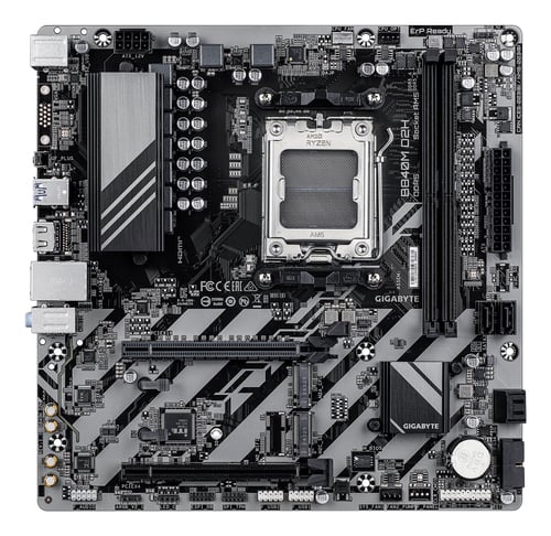 Gigabyte B840M D2H Micro-ATX  - Carte mère Gigabyte - Cybertek.fr - 1