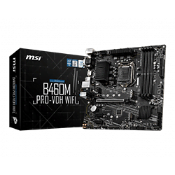 image produit MSI B460M PRO-VDH WIFI-Seconde Vie-Etat Satisfaisant Cybertek