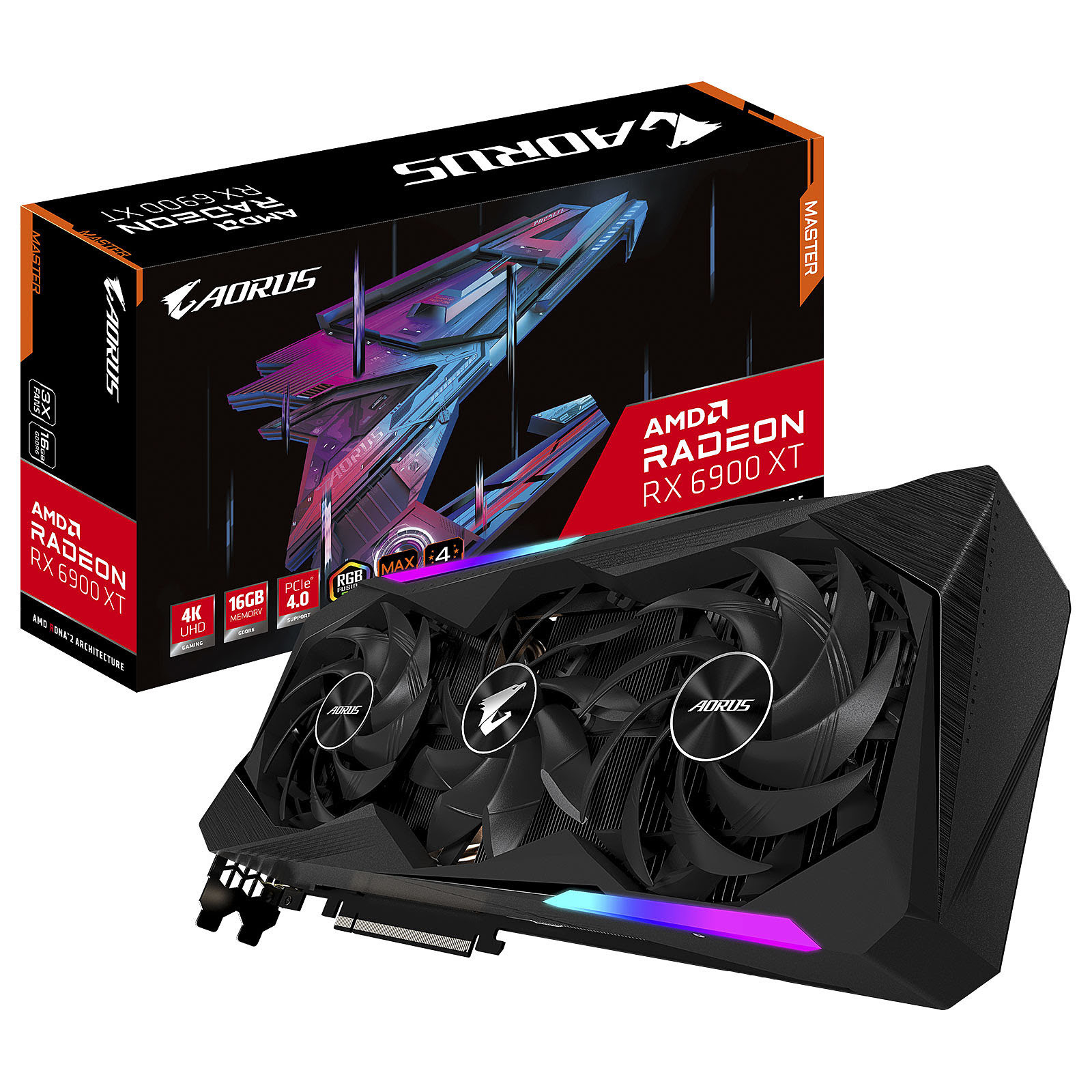 Gigabyte RX 6900 XT MASTER 16G  - Carte graphique Gigabyte - 0