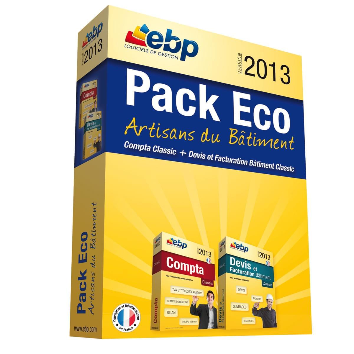 EBP Pack Eco Artisans du Bâtiment 2013 - Logiciel application - 0