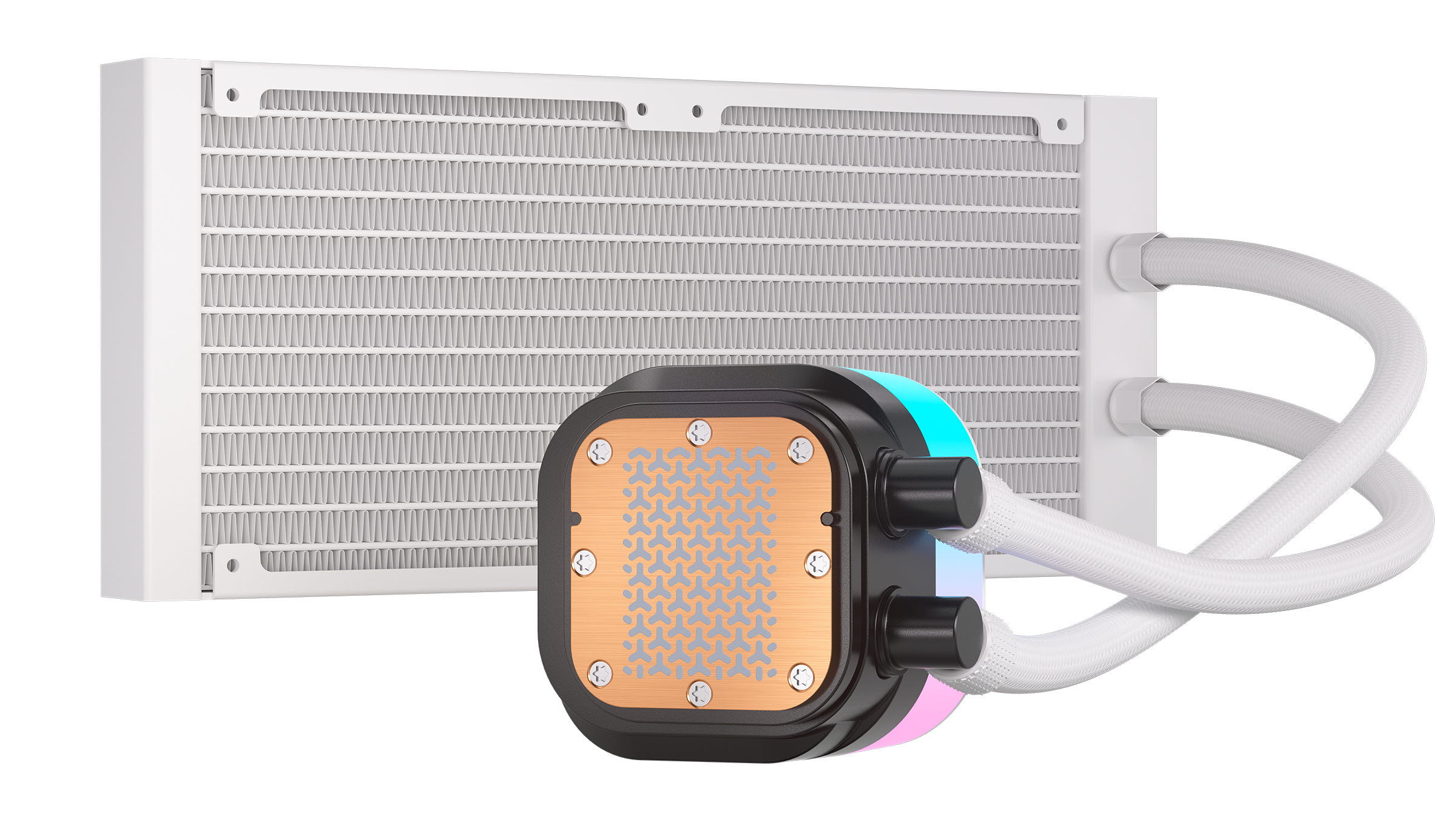Corsair iCUE LINK TITAN - 240 RX LCD AIO/240mm - Blanc# - Watercooling - 4