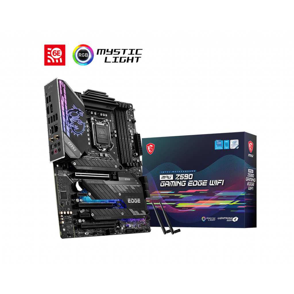 MSI MPG Z590 GAMING EDGE WiFi ATX  - Carte mère MSI - Cybertek.fr - 0