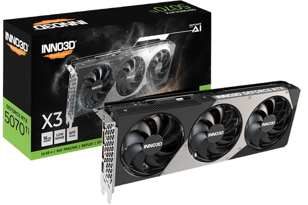 Inno3D GeForce RTX 5070 Ti X3  - Carte graphique Inno3D - 0