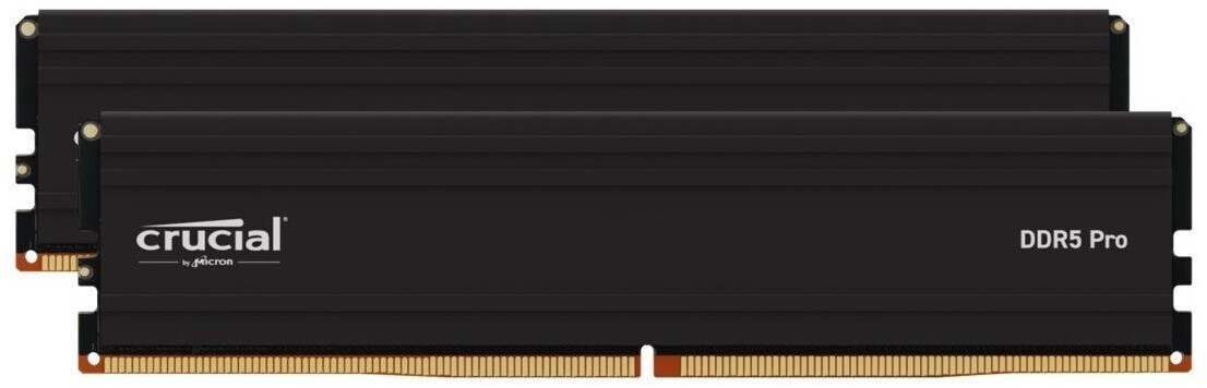 Crucial Pro 48Go (2x24Go) DDR5 5600MHz - Mémoire PC Crucial sur Cybertek.fr - 0