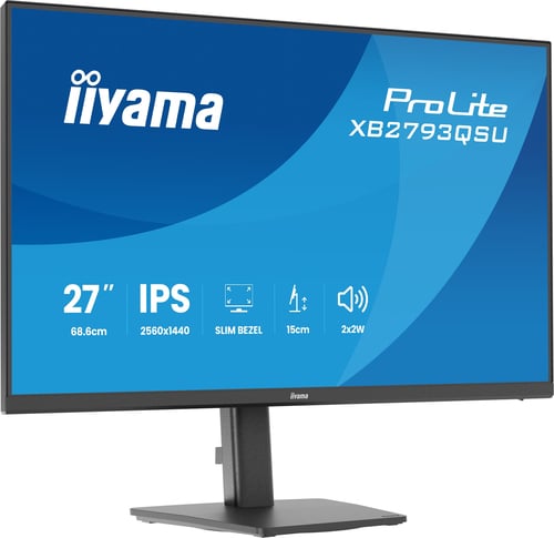 Iiyama 27 pouces  XB2793QSU-B1 - Ecran PC Iiyama - Cybertek.fr - 2