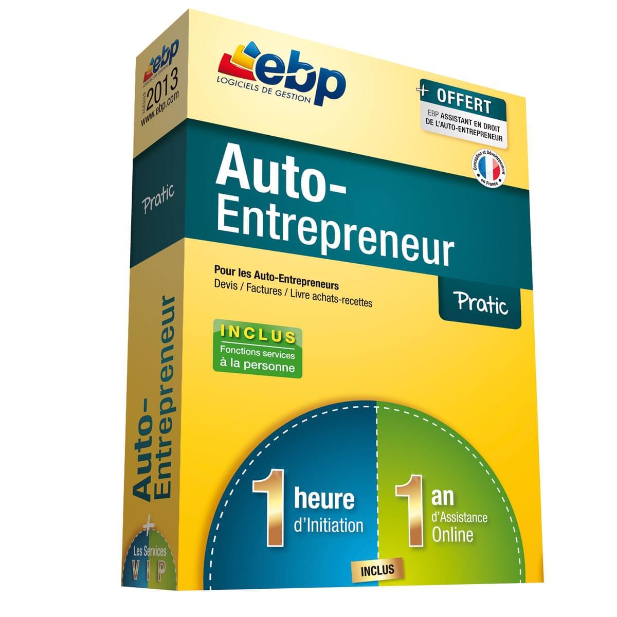 EBP Auto-Entrepreneur Pratic 2013  + Services VIP - Logiciel application - 0