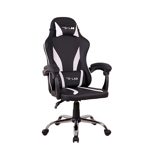 The G-LAB K-Seat Neon Noir/Blanc - Siège PC Gamer - Cybertek.fr - 1