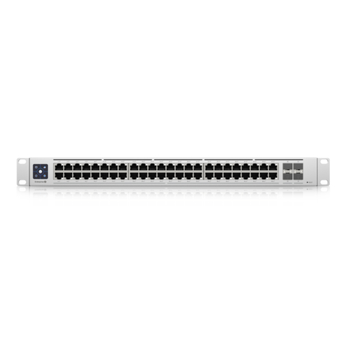 Switch Ubiquiti 48 ports - 2.5Gb 4 ports SFP+ PoE  - Cybertek.fr - 1