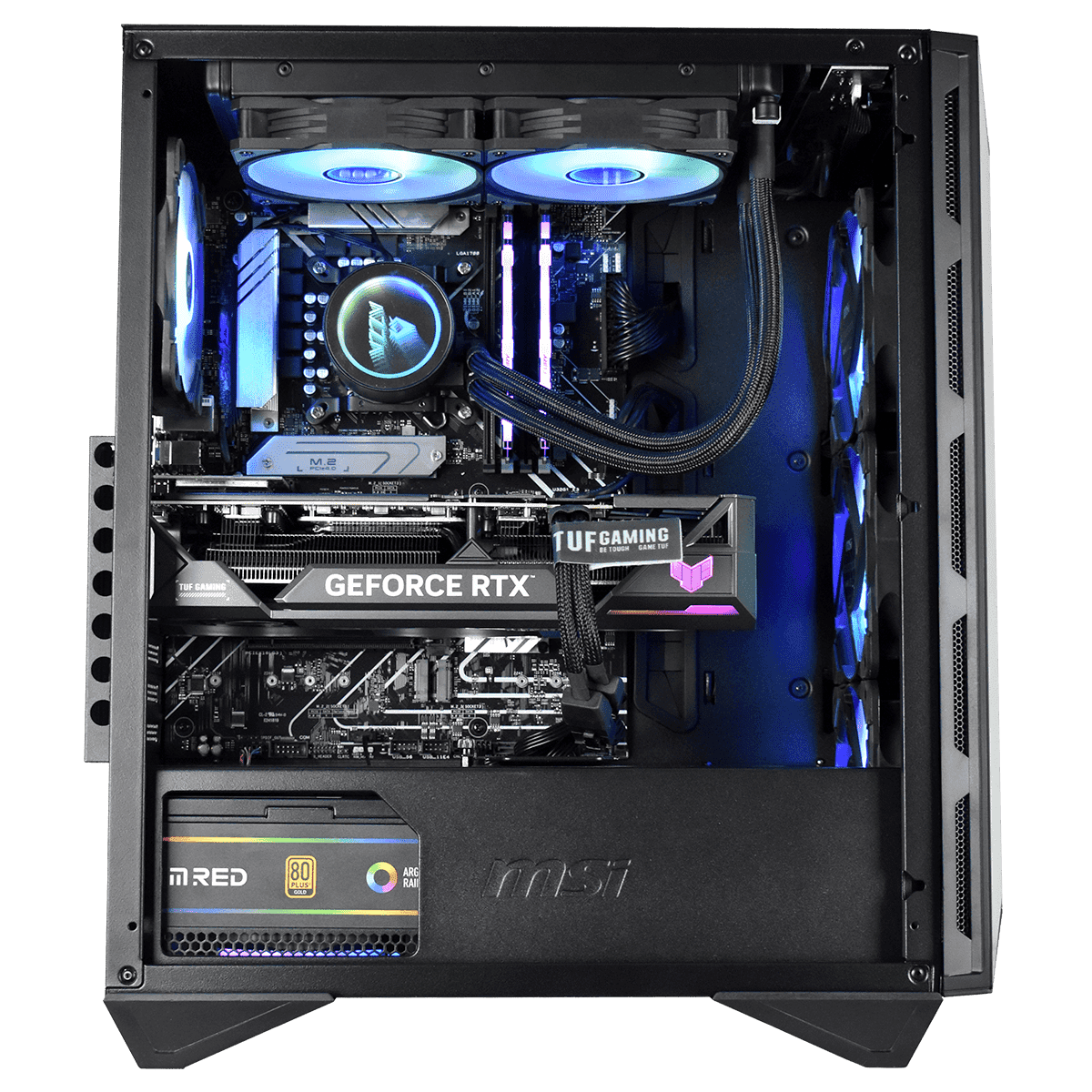 Cybertek TYPHOON - i5 13600KF/16Go/1To/4070Ti (0123) - Achat / Vente PC Fixe sur Cybertek.fr - 1