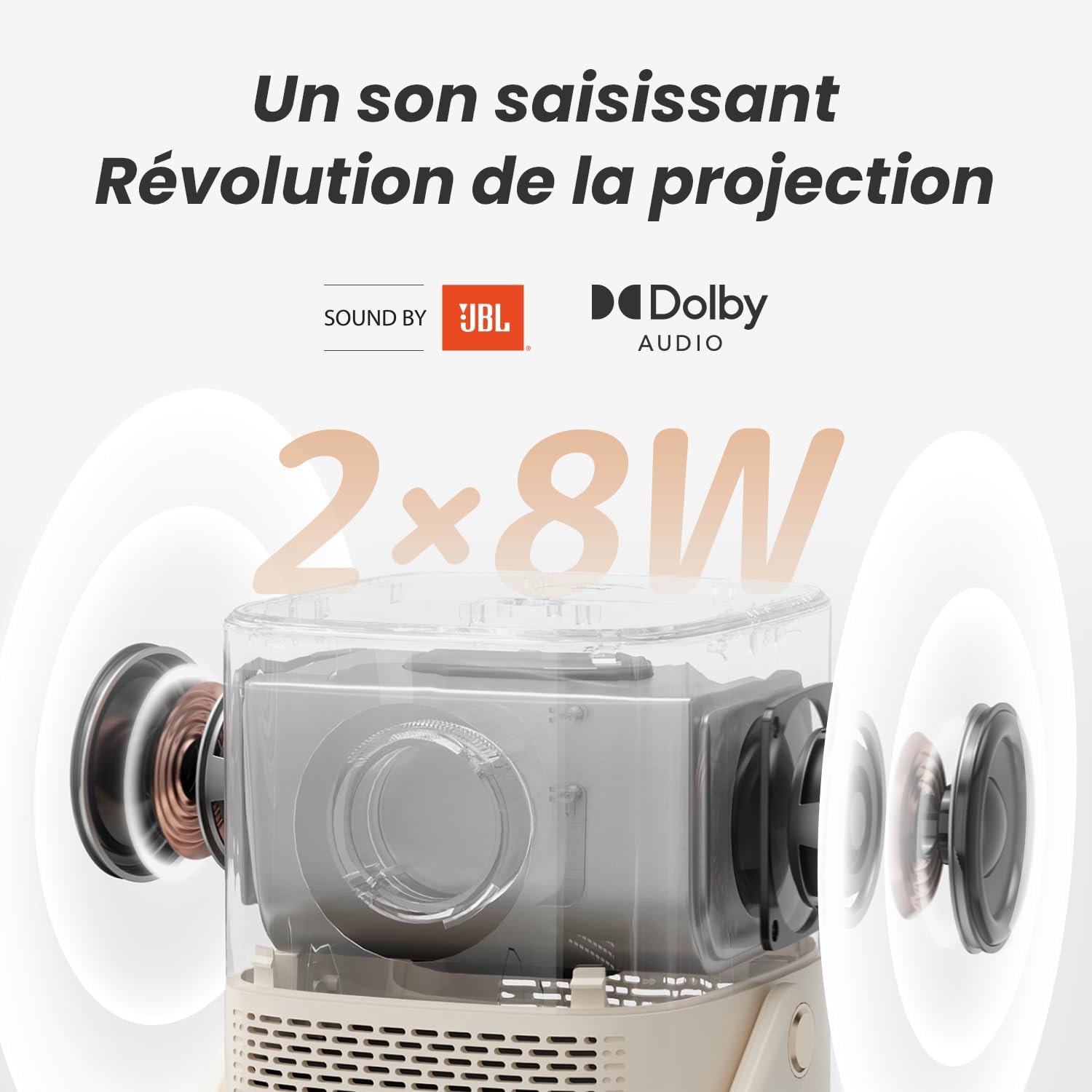 Cybertek Yaber T2 FHD WiFi/Bluetooth - Vidéoprojecteur Cybertek - 1