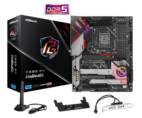 ASRock Z690 PG VELOCITA ATX  - Carte mère ASRock - Cybertek.fr - 0