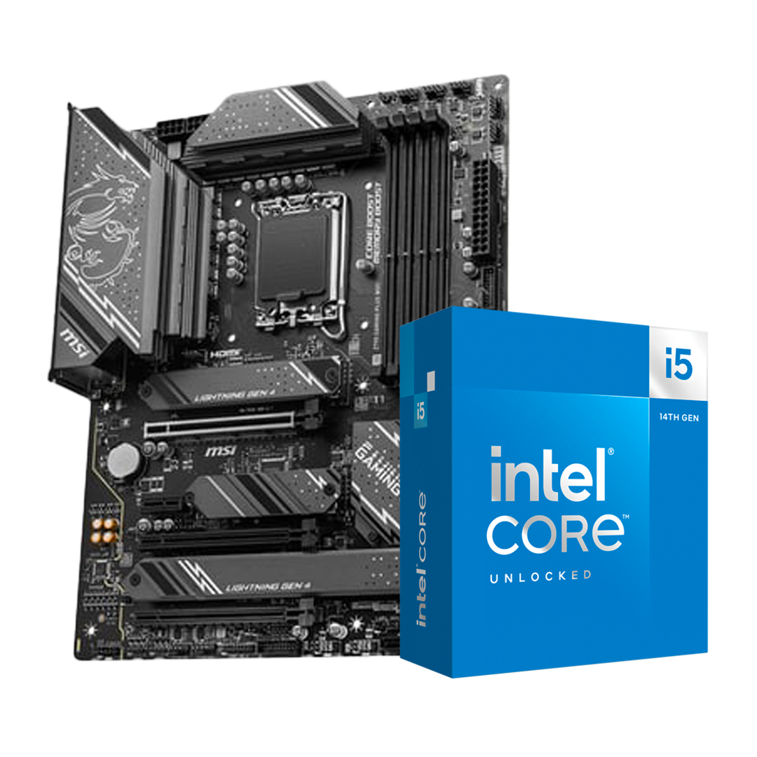 Bundle Z790 GAMING PLUS WIFI + Core i5-14600K - Cybertek.fr - 0