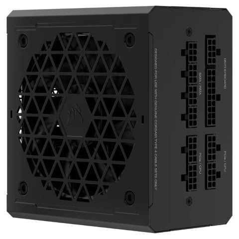 Corsair 3200D RS ARGB Smoke Noir + RM850e Noir - Boîtier PC - 8