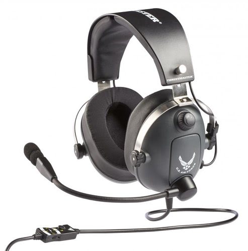 ThrustMaster T.Flight Stereo Noir - Micro-casque - Cybertek.fr - 0