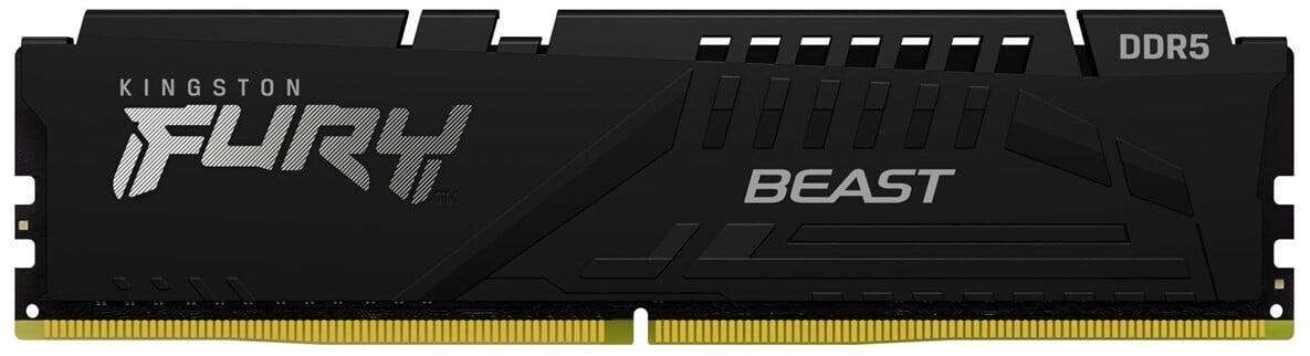 Kingston Fury Beast 1x16GB 6000Mhz CL36 - Mémoire PC Kingston sur Cybertek.fr - 1