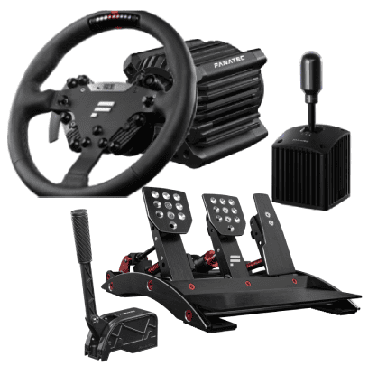 Fanatec Pack Rallye (CS_DD_EU + CRD-9020011-WW + CSP_V3 + CRD-9040002-W) - Achat / Vente Pack Simracing sur Cybertek.fr - 0