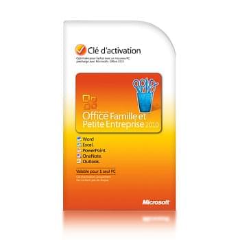 Microsoft Office Famille/Petite Entreprise 2010 COEM - Logiciel suite bureautique - 0