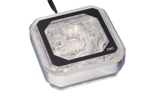 Watercooling Alphacool Eisblock XPX Aurora CPU - Acryl Chrome/Blanc RGB