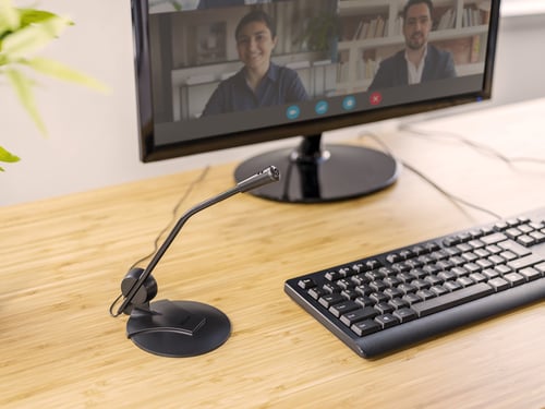 Trust PRIMO microphone - Noir (21674) - Achat / Vente Vidéoconférence sur Cybertek.fr - 3