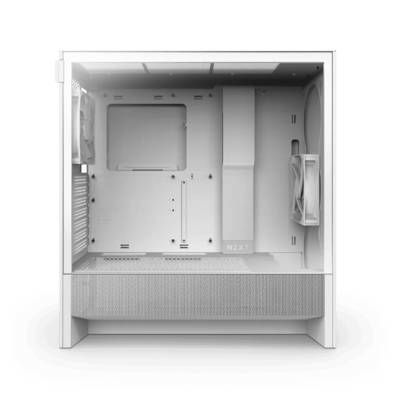 NZXT H5 Flow Blanc Blanc - Boîtier PC NZXT - Cybertek.fr - 5