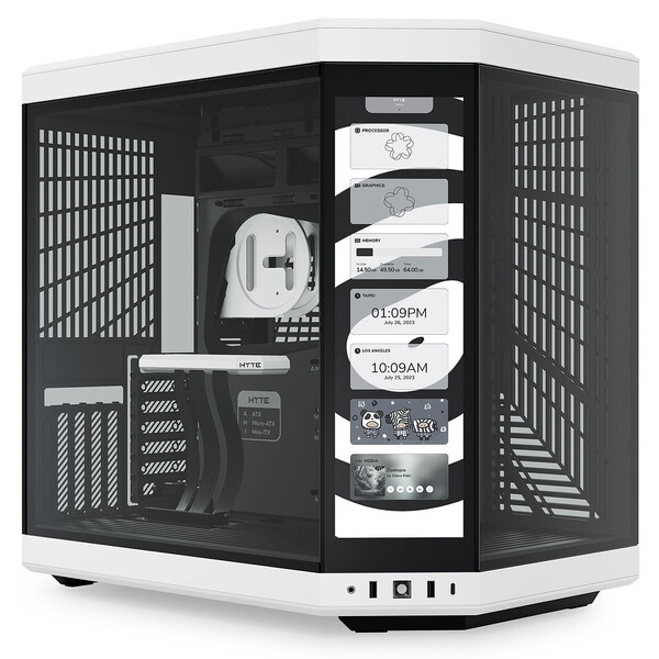 Hyte MT/Sans Alim/E-ATX Noir - Boîtier PC Hyte - Cybertek.fr - 0