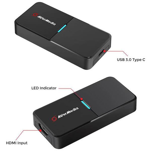 Boitier d'acquisition vidéo 4K HDMI Carte de Capture USB 3.0