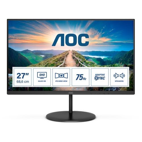 AOC   Q27V4EA-ES - Ecran PC AOC - Cybertek.fr - 0