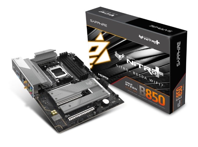 Sapphire NITRO+ B850A WIFI7 ATX  - Carte mère Sapphire - 1