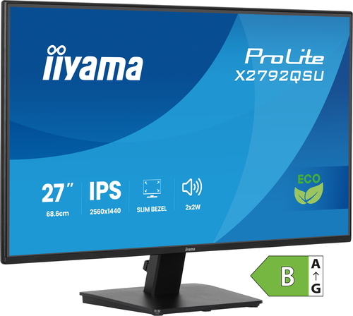 Iiyama 27 pouces  X2792QSU-B1 - Ecran PC Iiyama - Cybertek.fr - 1