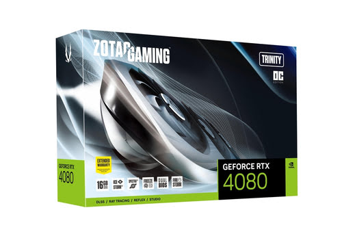 ZOTAC RTX 4080 16G TRINITY OC  - Carte graphique ZOTAC - 0