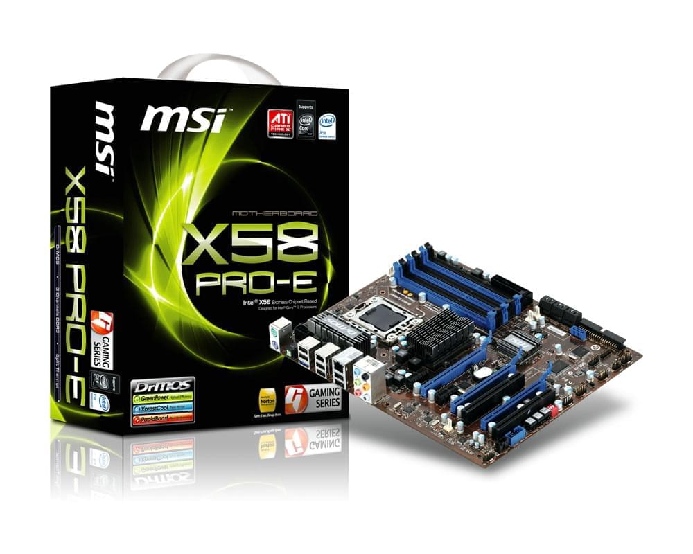 MSI X58 PRO-E ATX  - Carte mère MSI - Cybertek.fr - 0